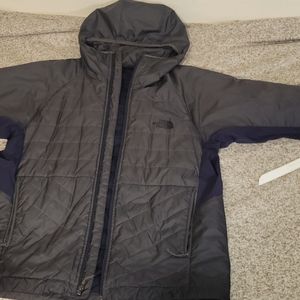 The North Face Gray Hooded Jacket